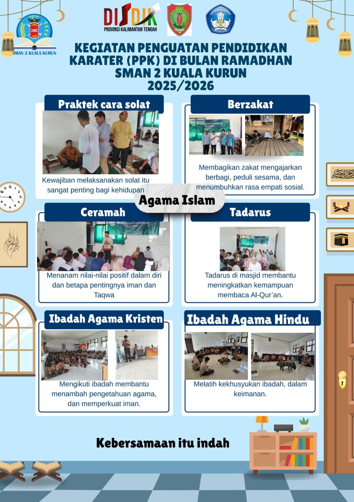 Kegiatan Pendidikan Penguatan Krakter DI SMAN 2 Kuala Kurun 2026